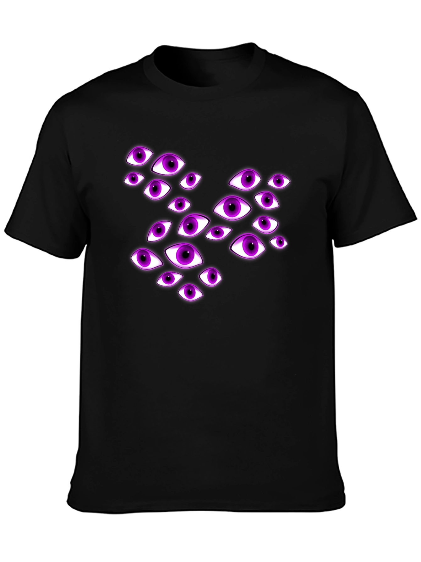 Eye See You Graphic T-Shirt - Mens Black Tee