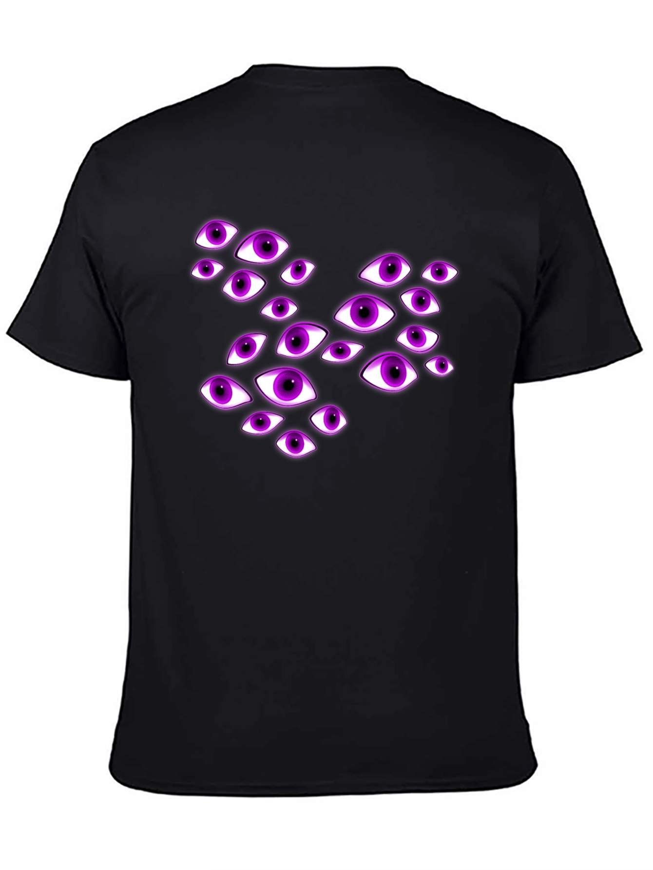Eye See You Graphic T-Shirt - Mens Black Tee