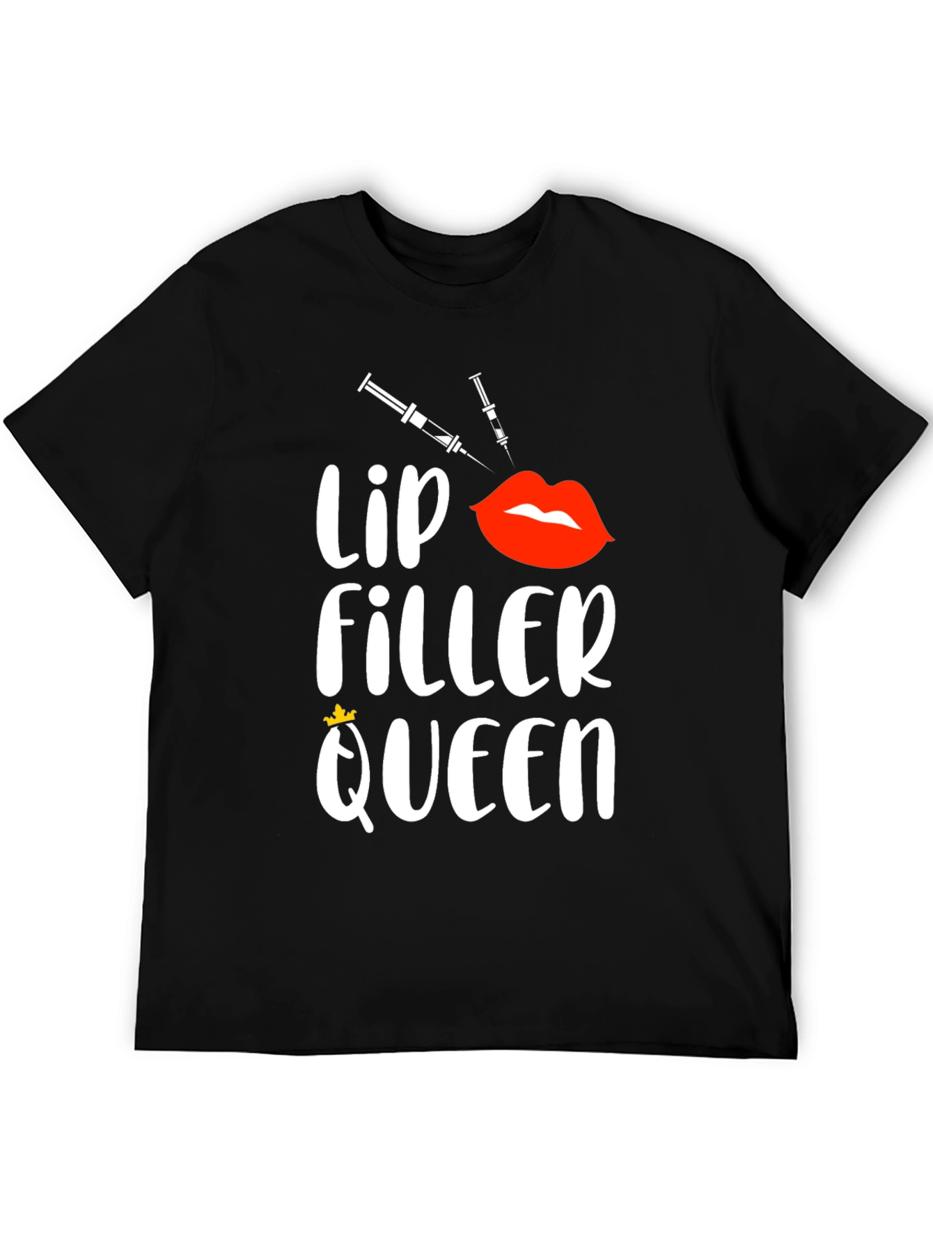 Lip Filler Queen Graphic Tee - Aesthetic Beauty