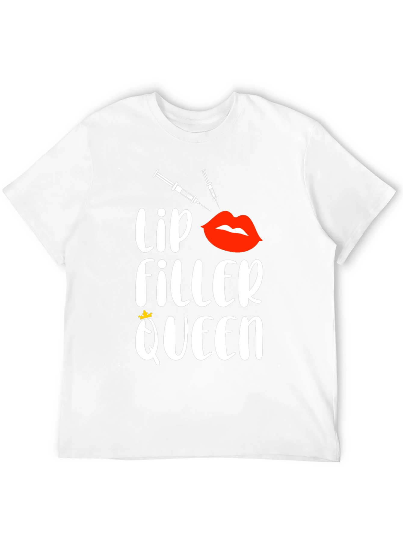 Lip Filler Queen Graphic Tee - Aesthetic Beauty