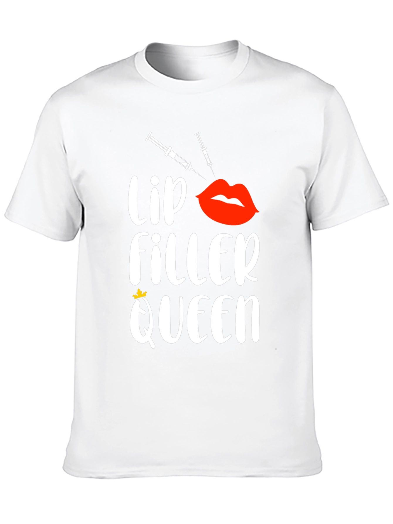 Lip Filler Queen Graphic Tee - Aesthetic Beauty