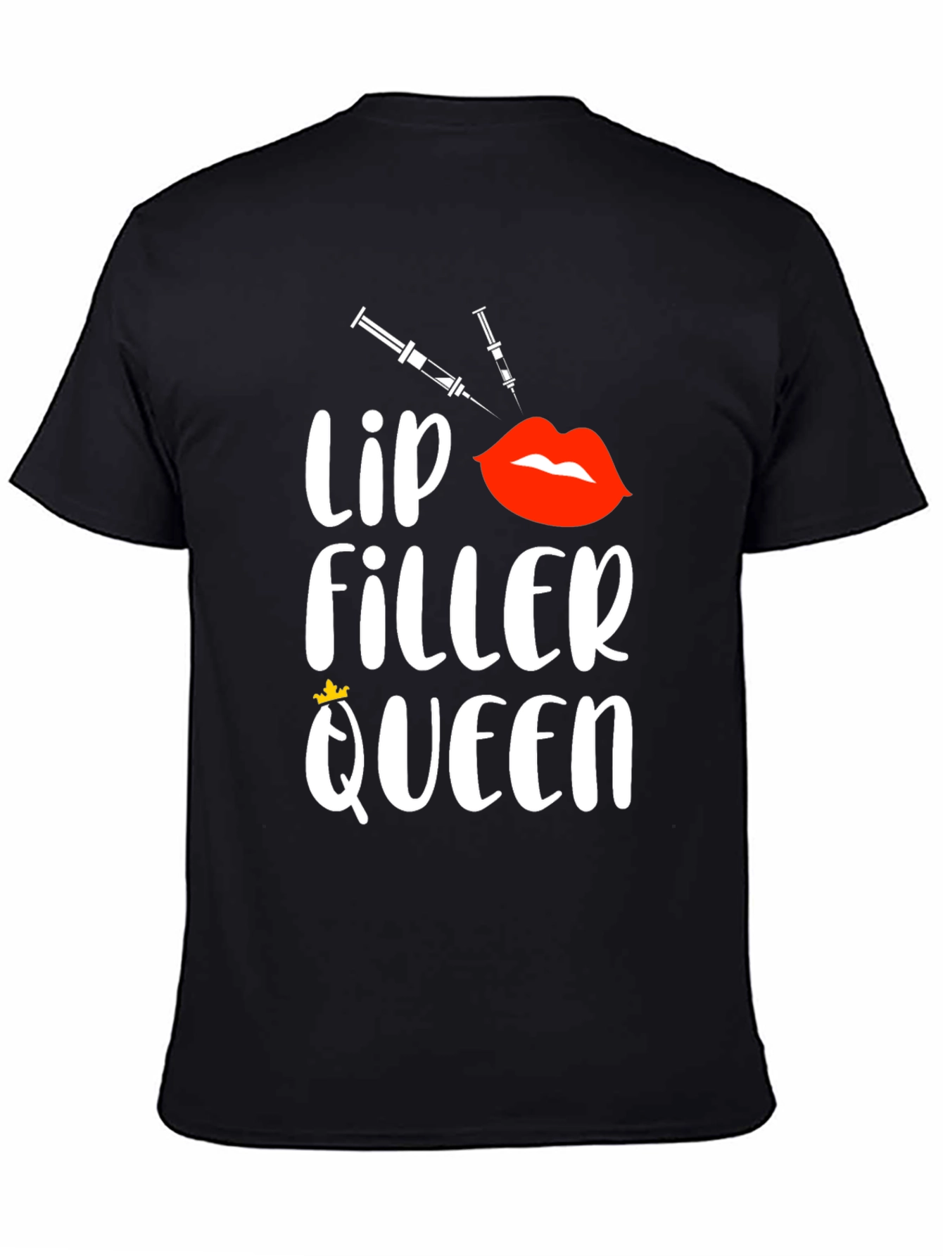 Lip Filler Queen Graphic Tee - Aesthetic Beauty