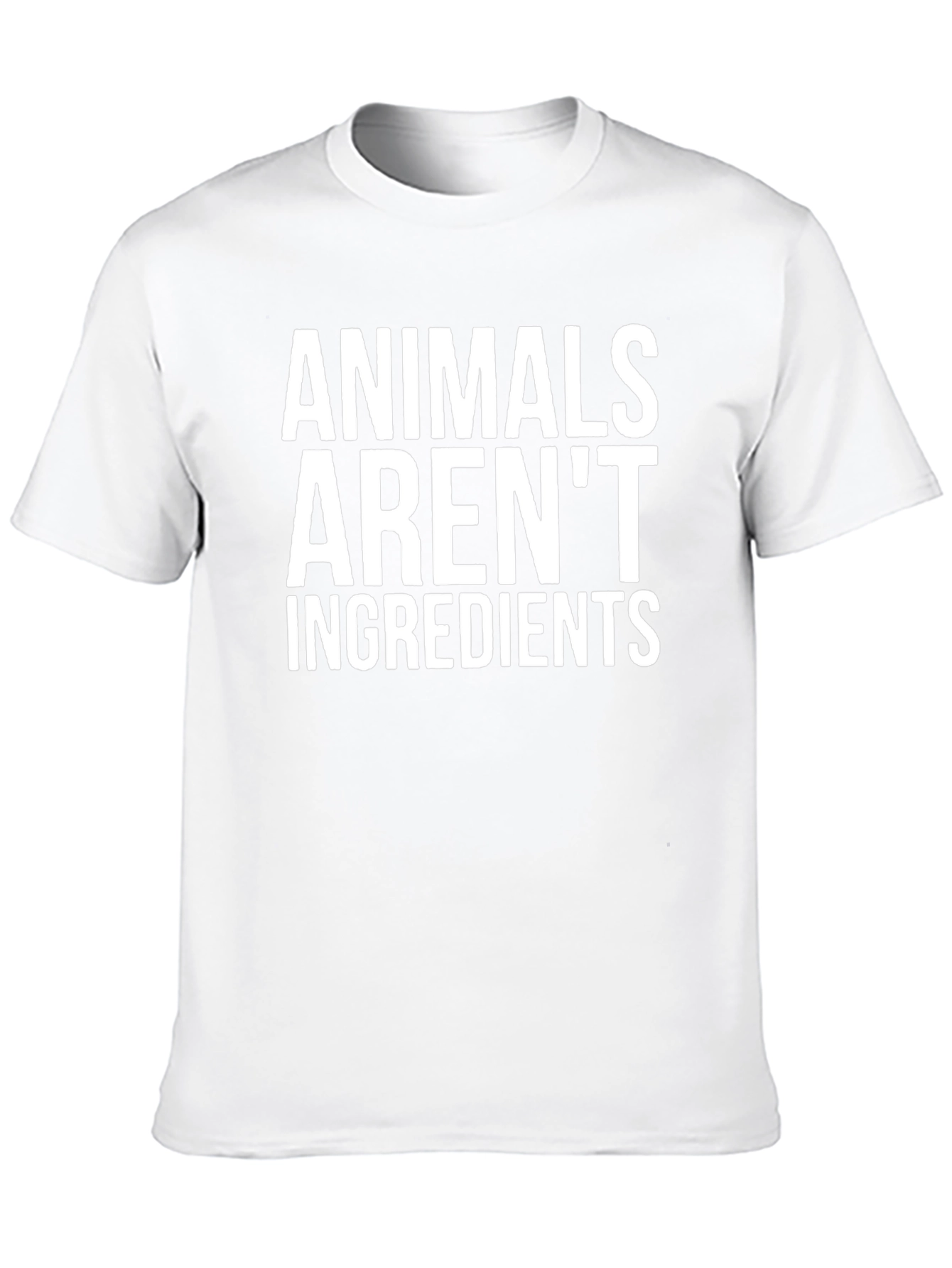 Animals Arent Ingredients T-Shirt - Vegan Rights Tee