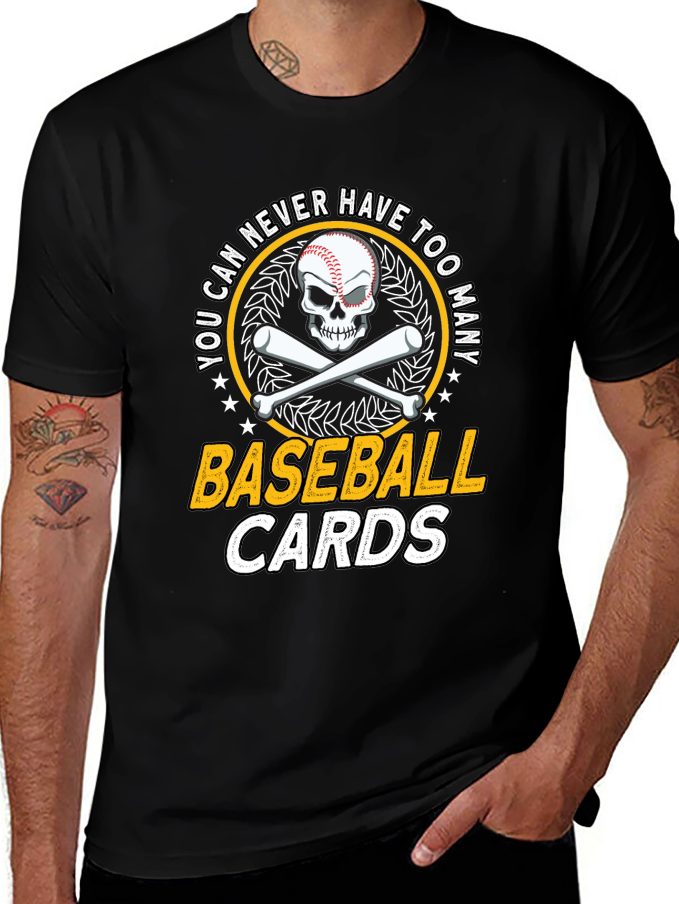 Baseball Skull T-Shirt: You Can Never Have Too Many