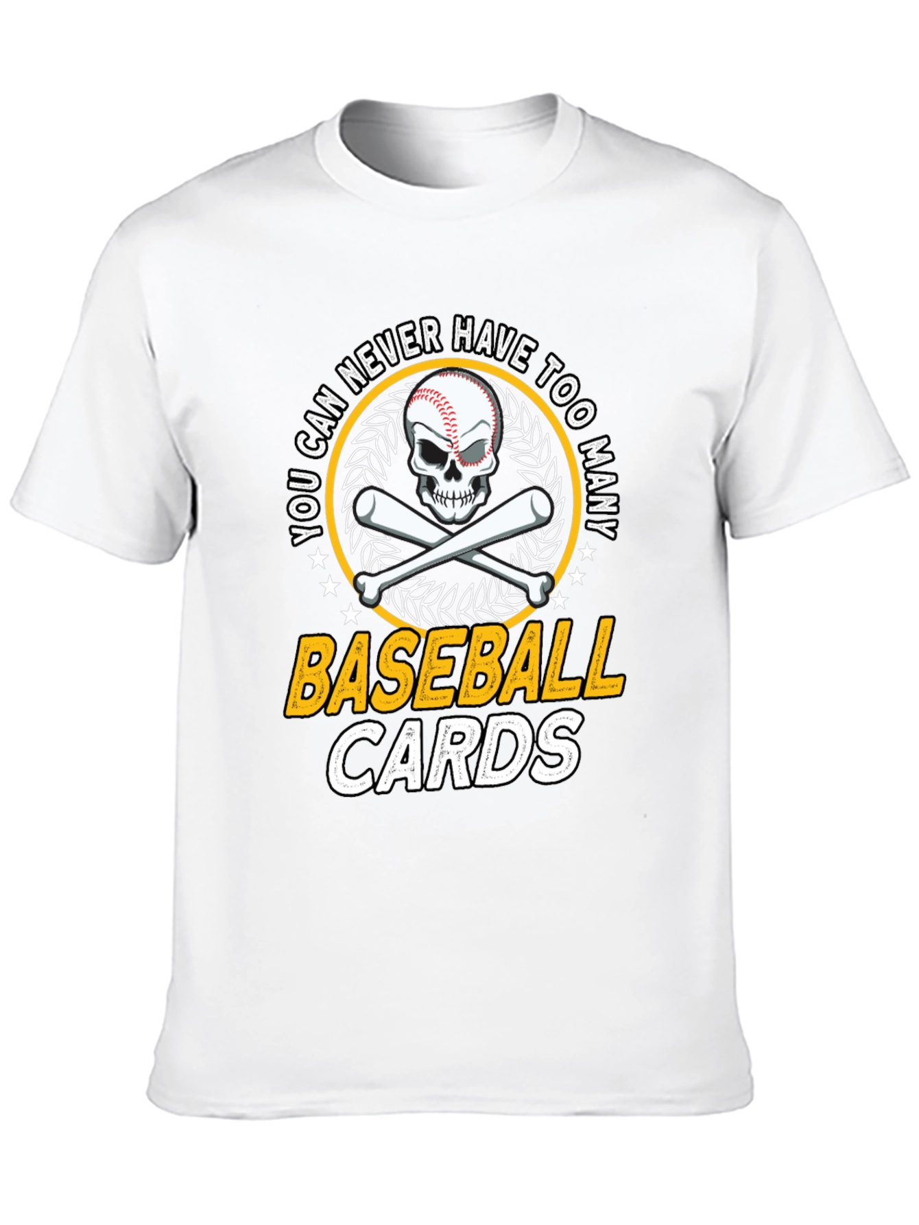 Baseball Skull T-Shirt: You Can Never Have Too Many