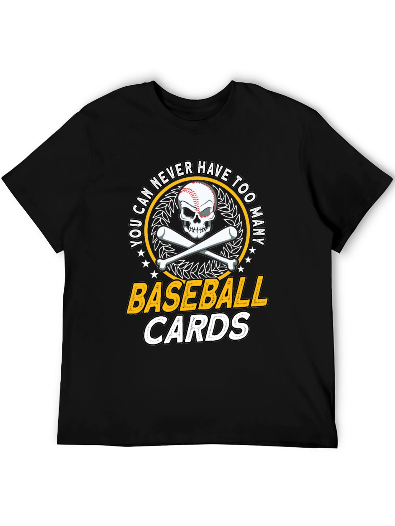 Baseball Skull T-Shirt: You Can Never Have Too Many