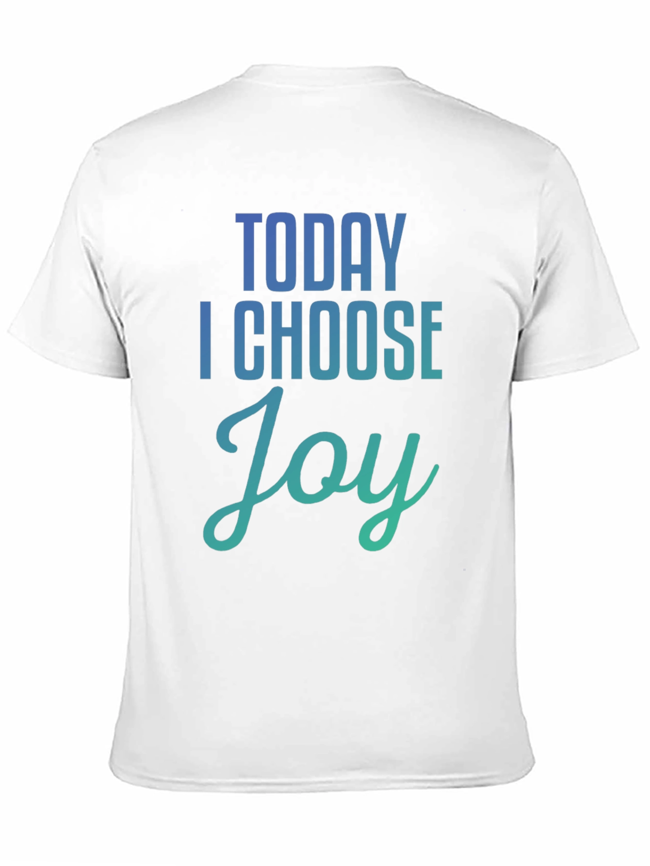 Today I Choose Joy Graphic Tee - Black Unisex