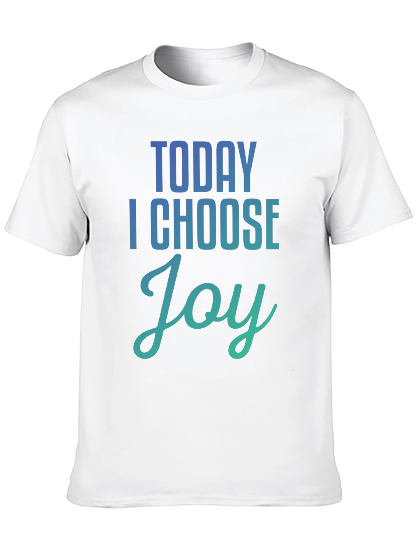 Today I Choose Joy Graphic Tee - Black Unisex
