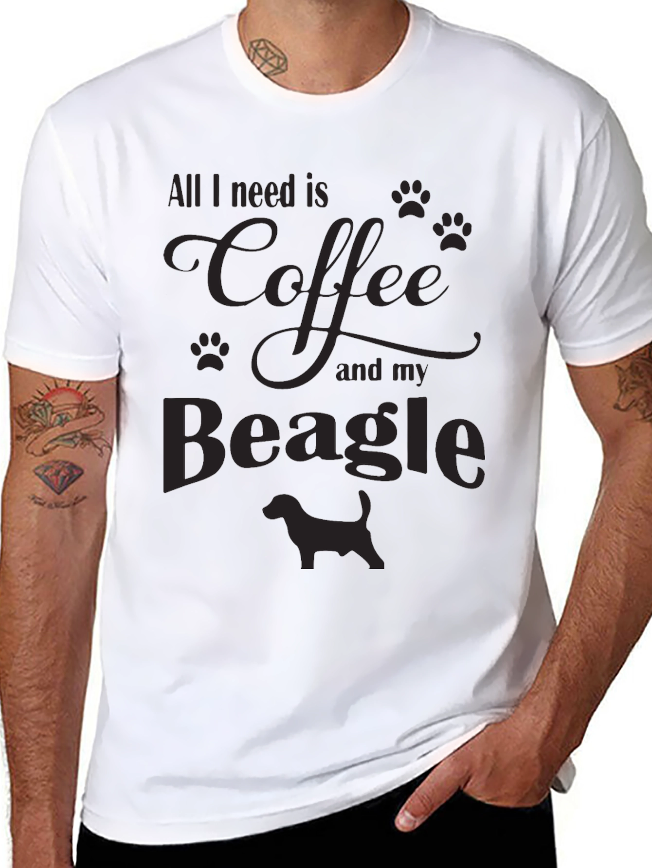 Coffee and Beagle T-Shirt