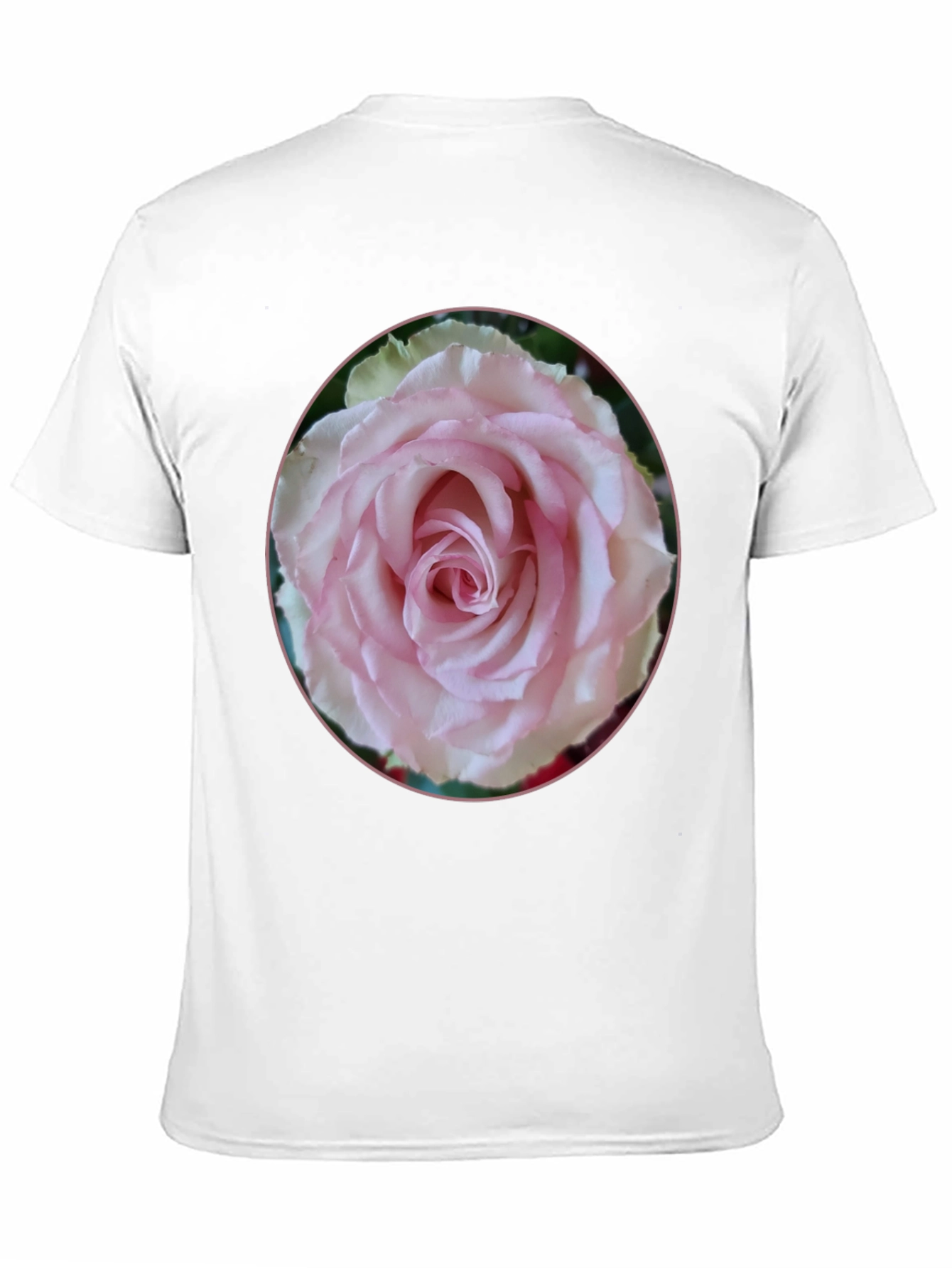 Rose Graphic Tee - Black Stylish Floral Design