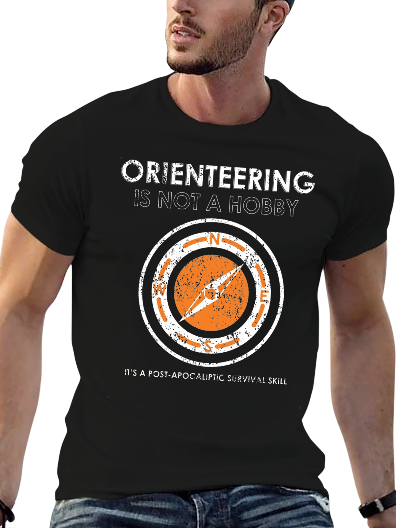 Orienteering Survival Skill Graphic Tee