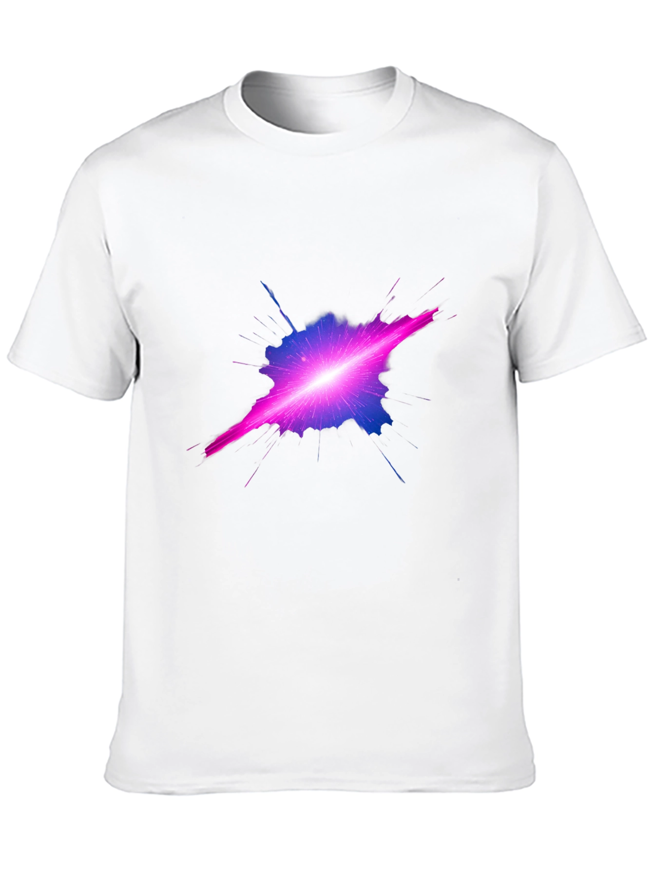 Abstract Galaxy Black T-Shirt