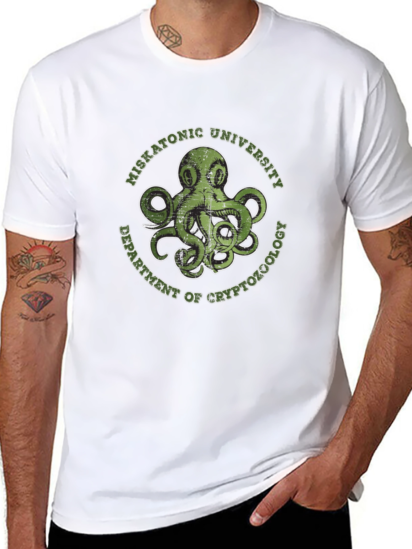 Miskatonic University T-Shirt - Cryptozoology Department