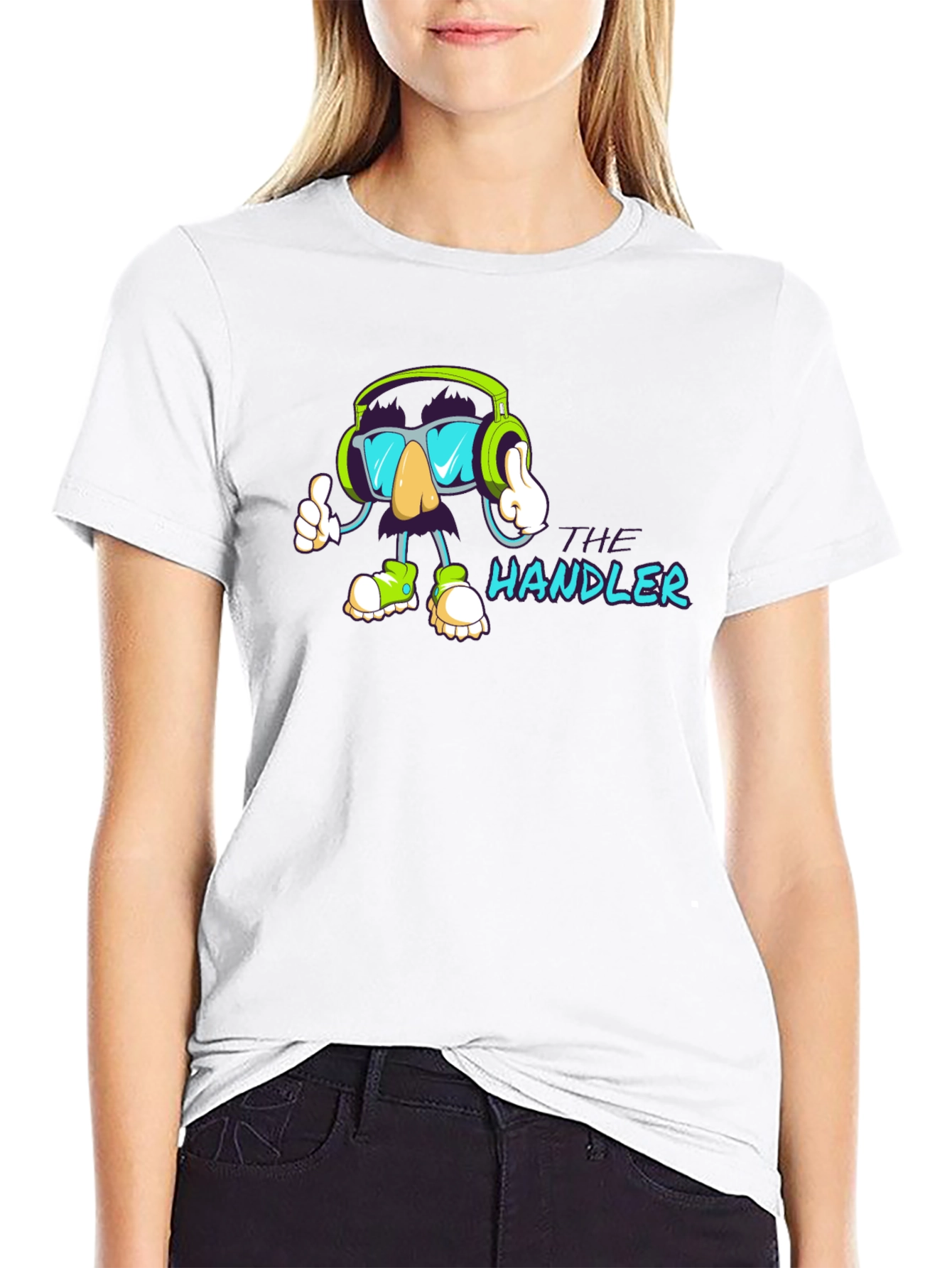 The Handler Black Graphic T-Shirt