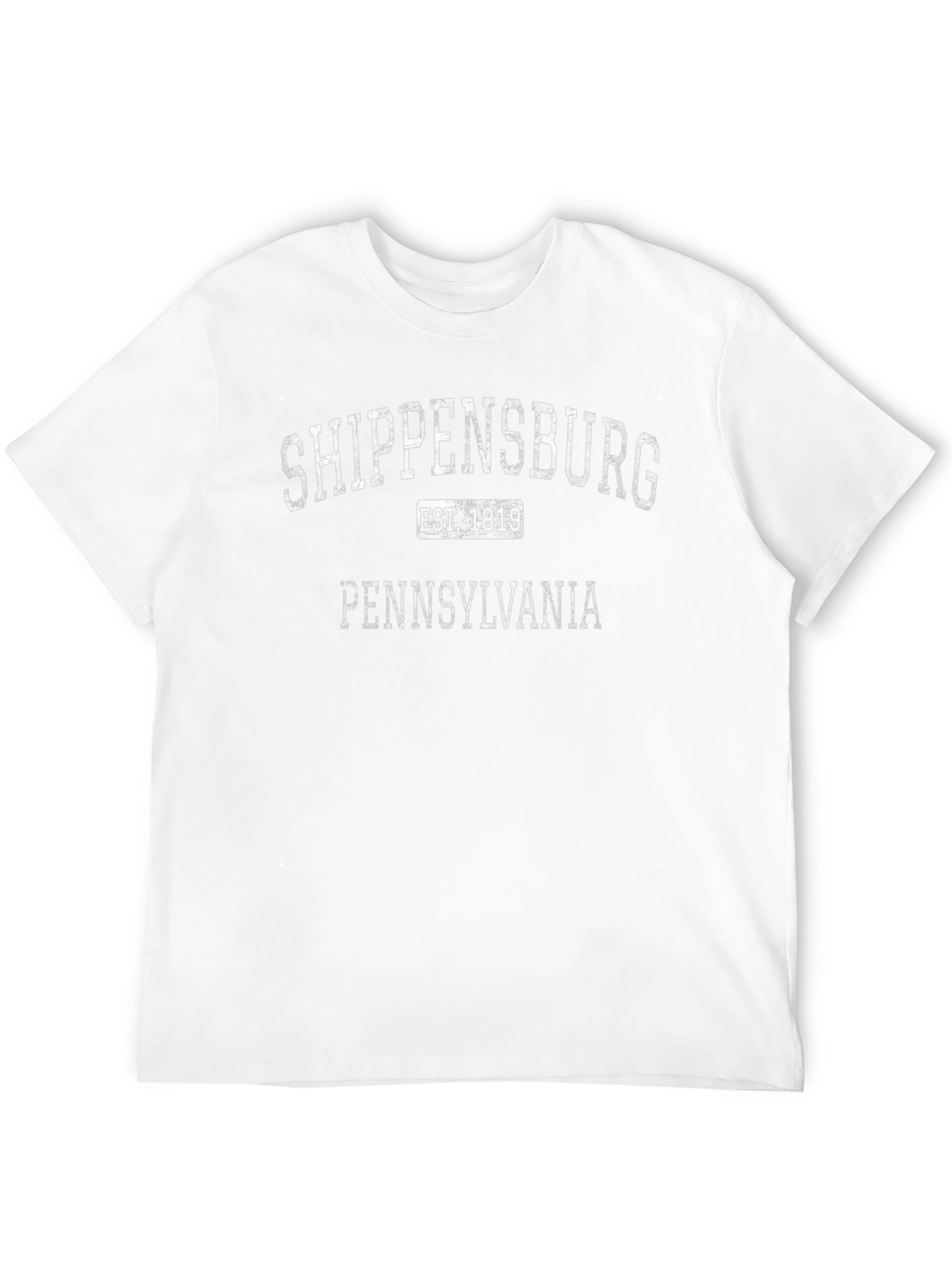 Shippensburg Pennsylvania EST 1819 Black T-Shirt