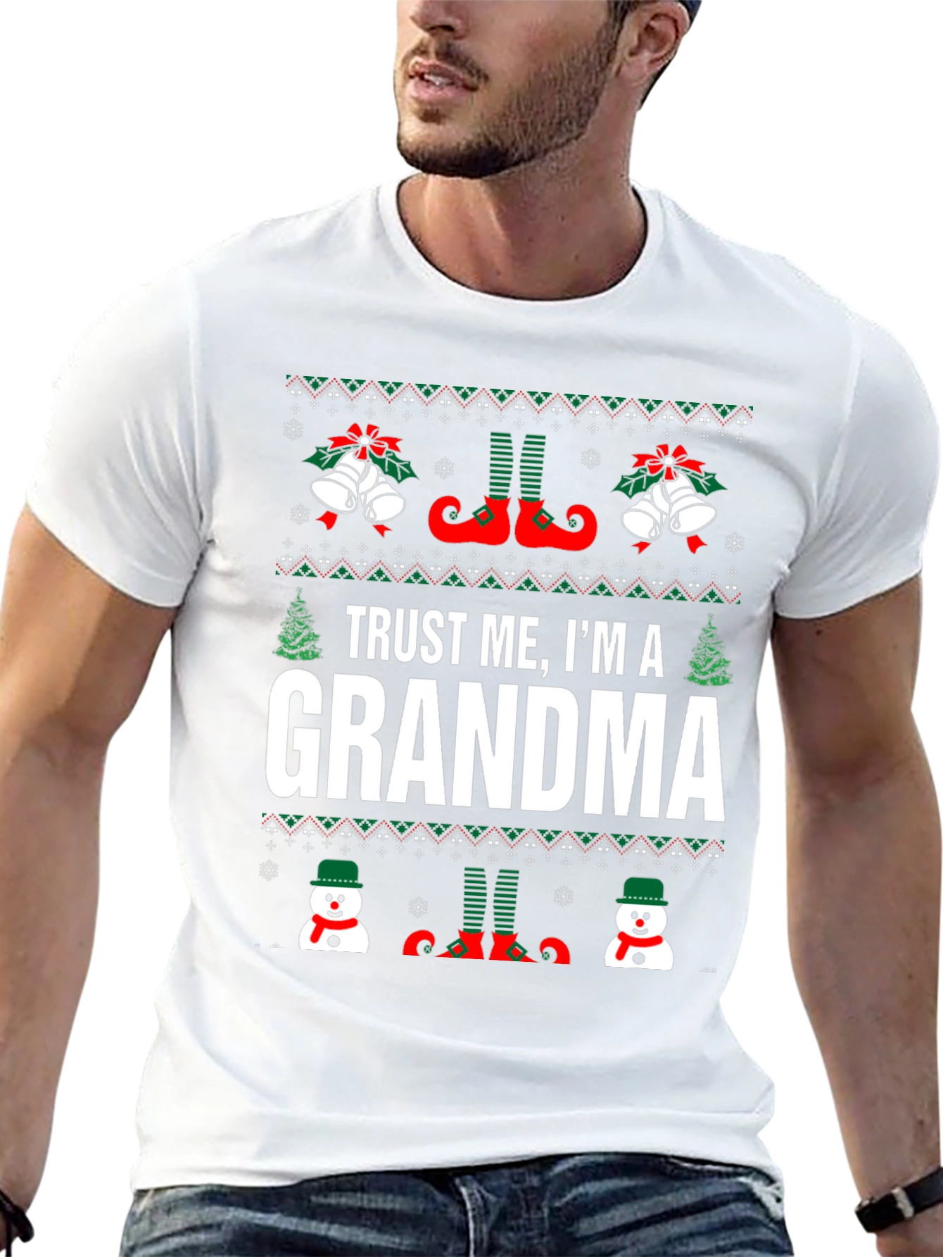 Trust Me Im a Grandma Christmas T-Shirt