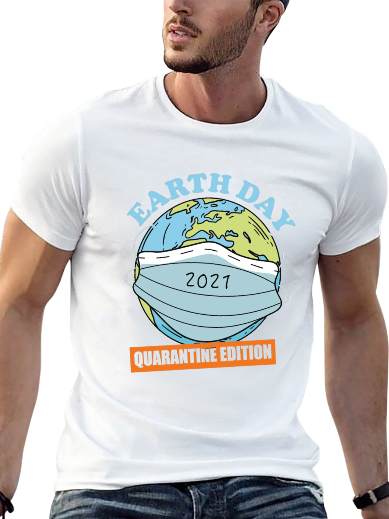 Earth Day 2021 Quarantine Edition Graphic T-Shirt
