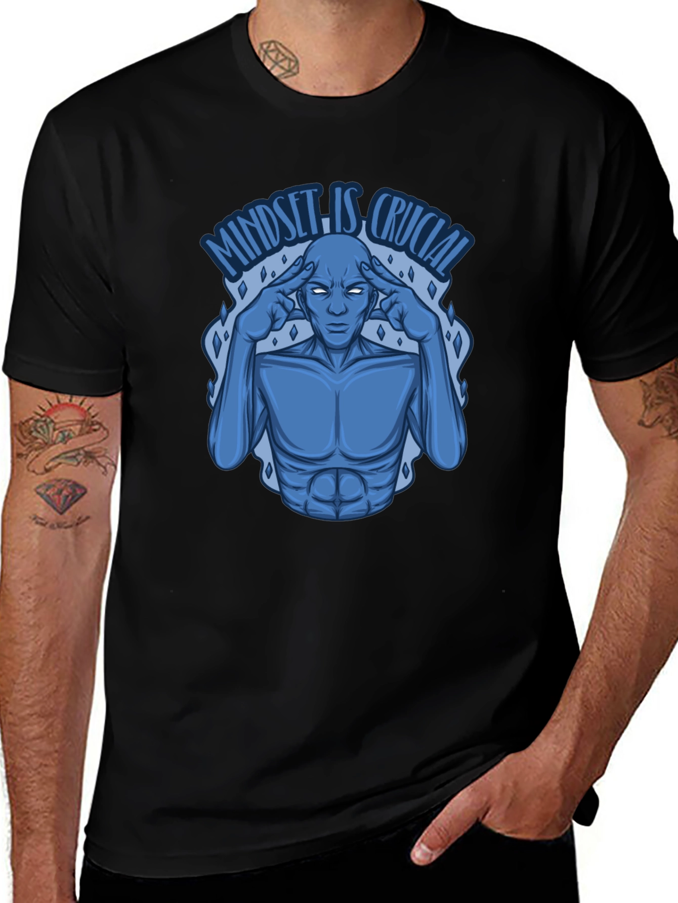 Mindset Is Crucial Graphic T-Shirt