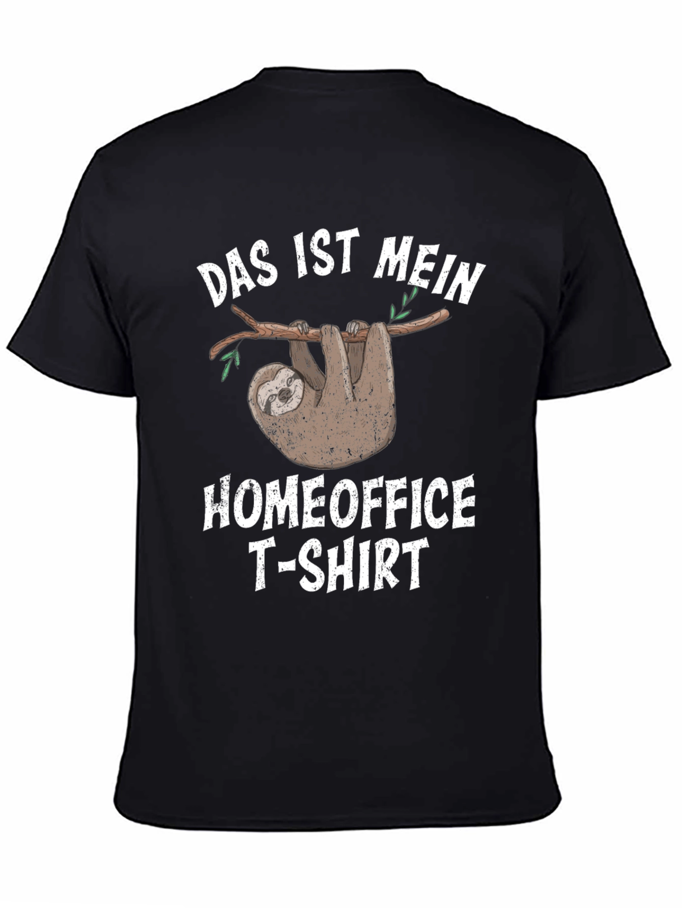 Das Ist Mein Homeoffice T-Shirt Funny Sloth Graphic Tee
