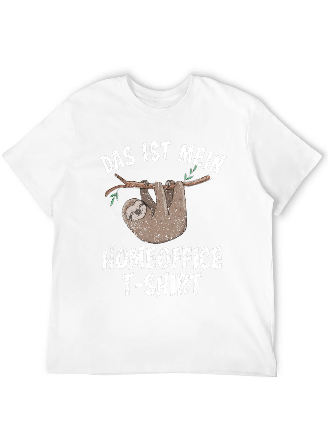 Das Ist Mein Homeoffice T-Shirt Funny Sloth Graphic Tee