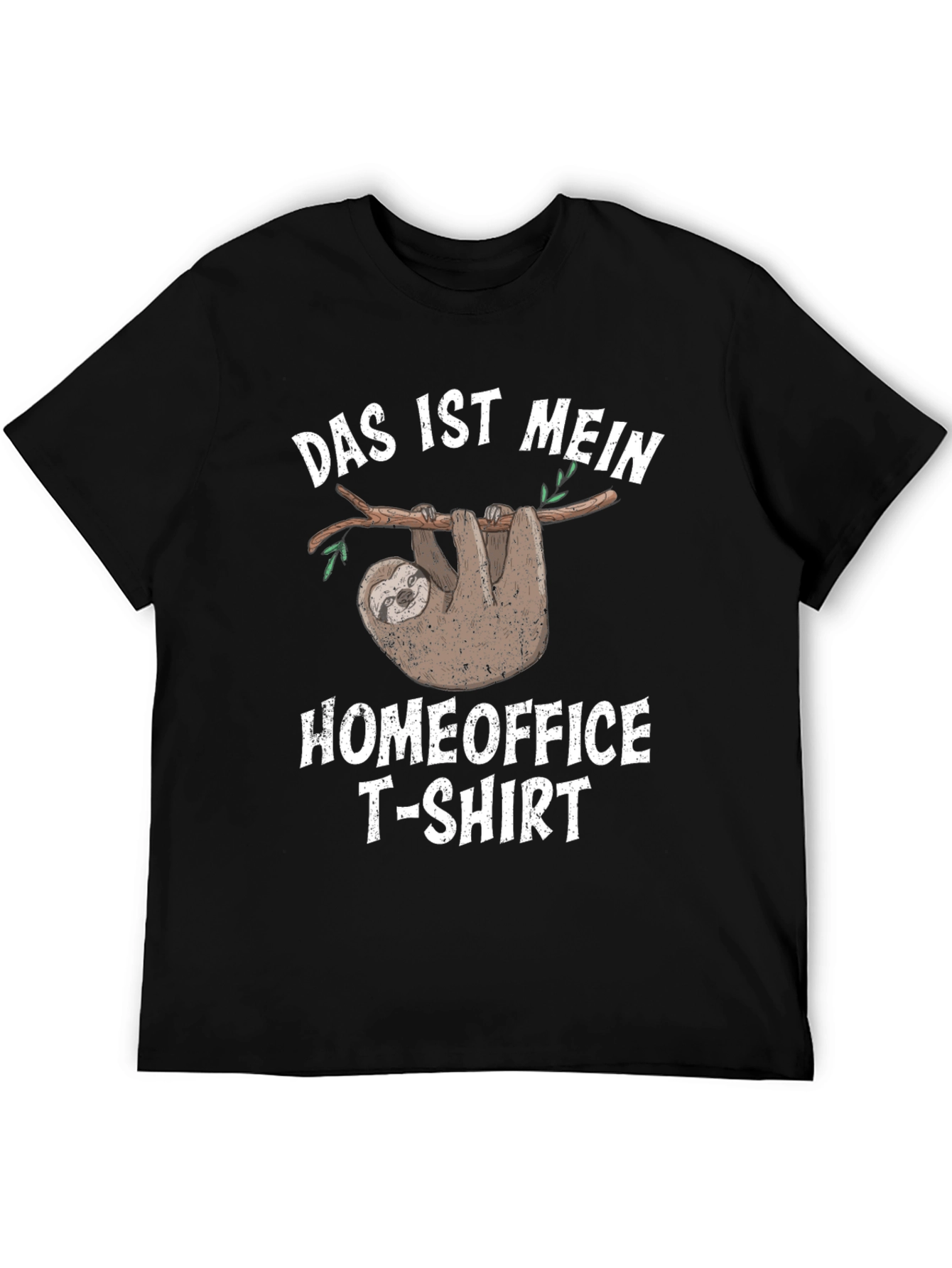 Das Ist Mein Homeoffice T-Shirt Funny Sloth Graphic Tee