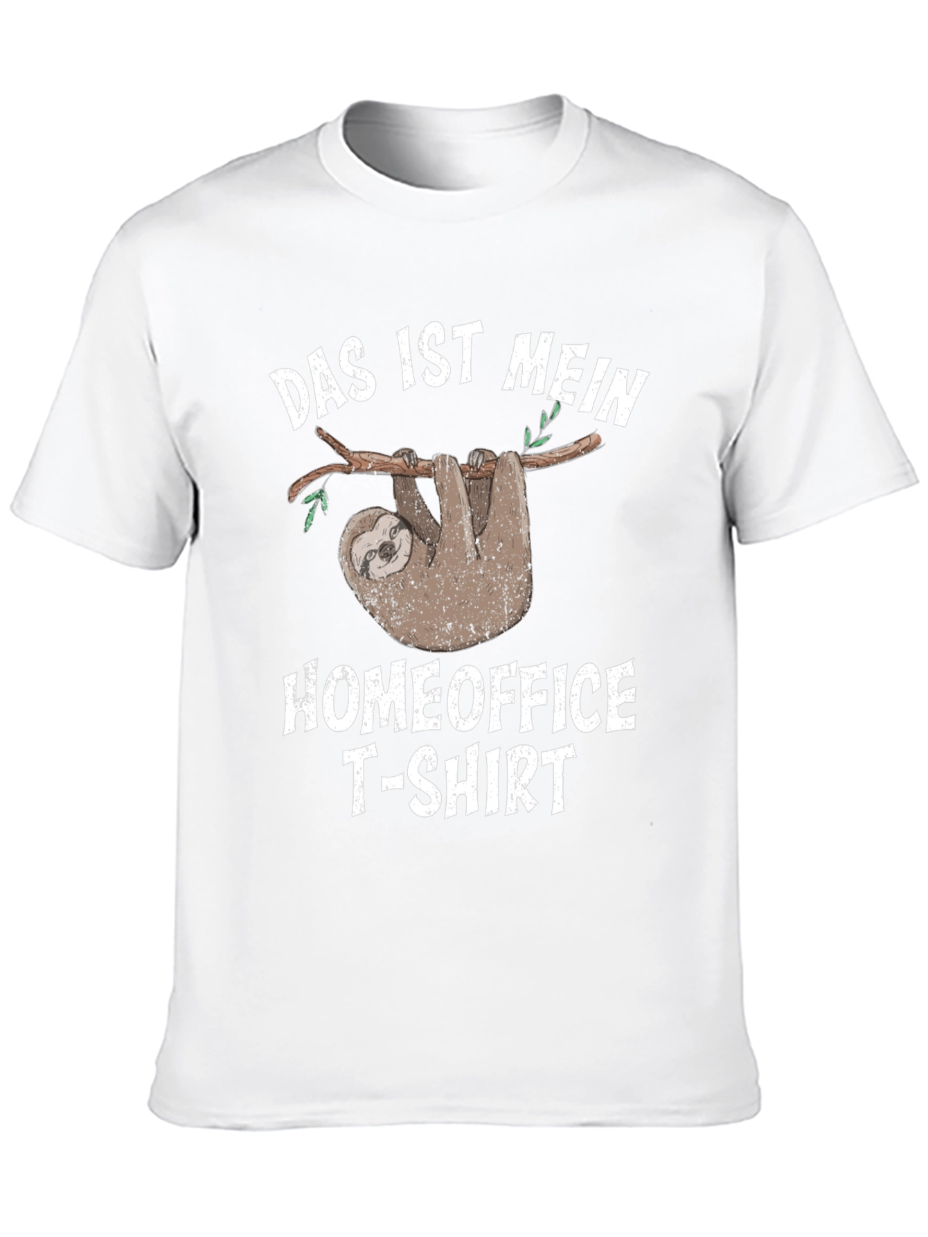Das Ist Mein Homeoffice T-Shirt Funny Sloth Graphic Tee