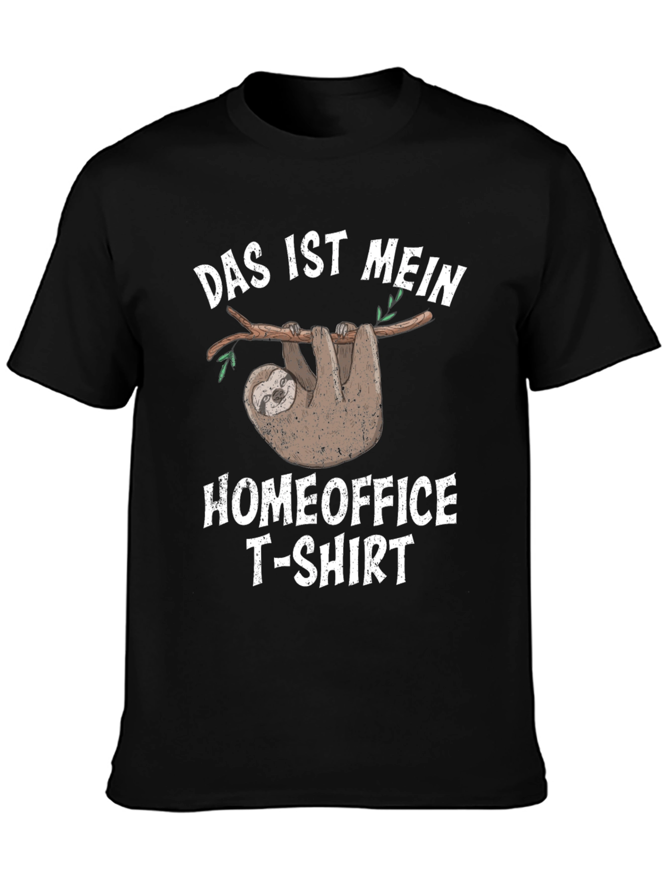 Das Ist Mein Homeoffice T-Shirt Funny Sloth Graphic Tee