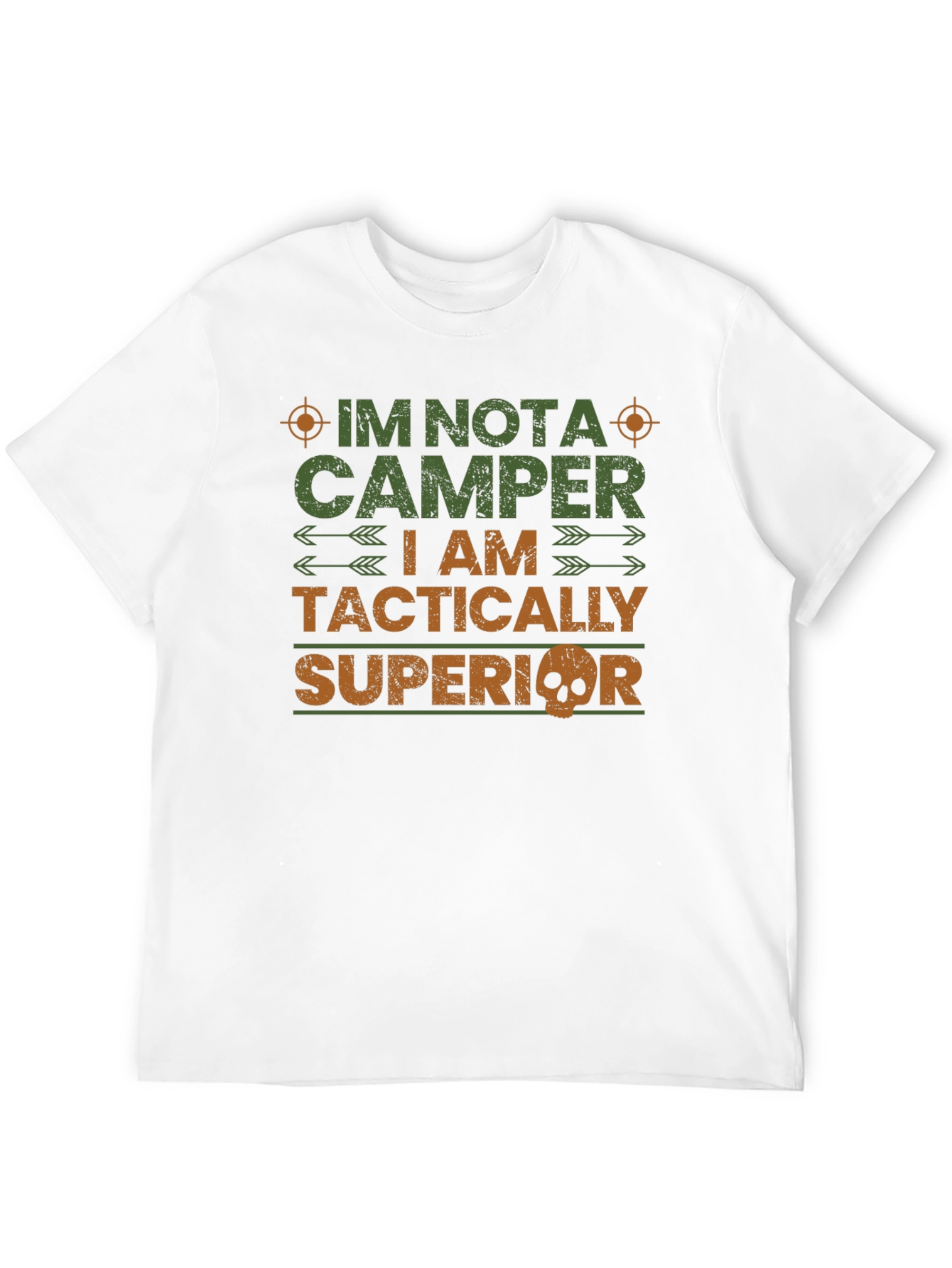 Tactically Superior Graphic Tee - Novelty Design