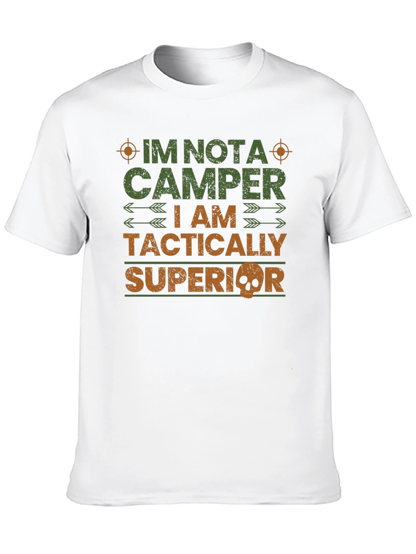 Tactically Superior Graphic Tee - Novelty Design