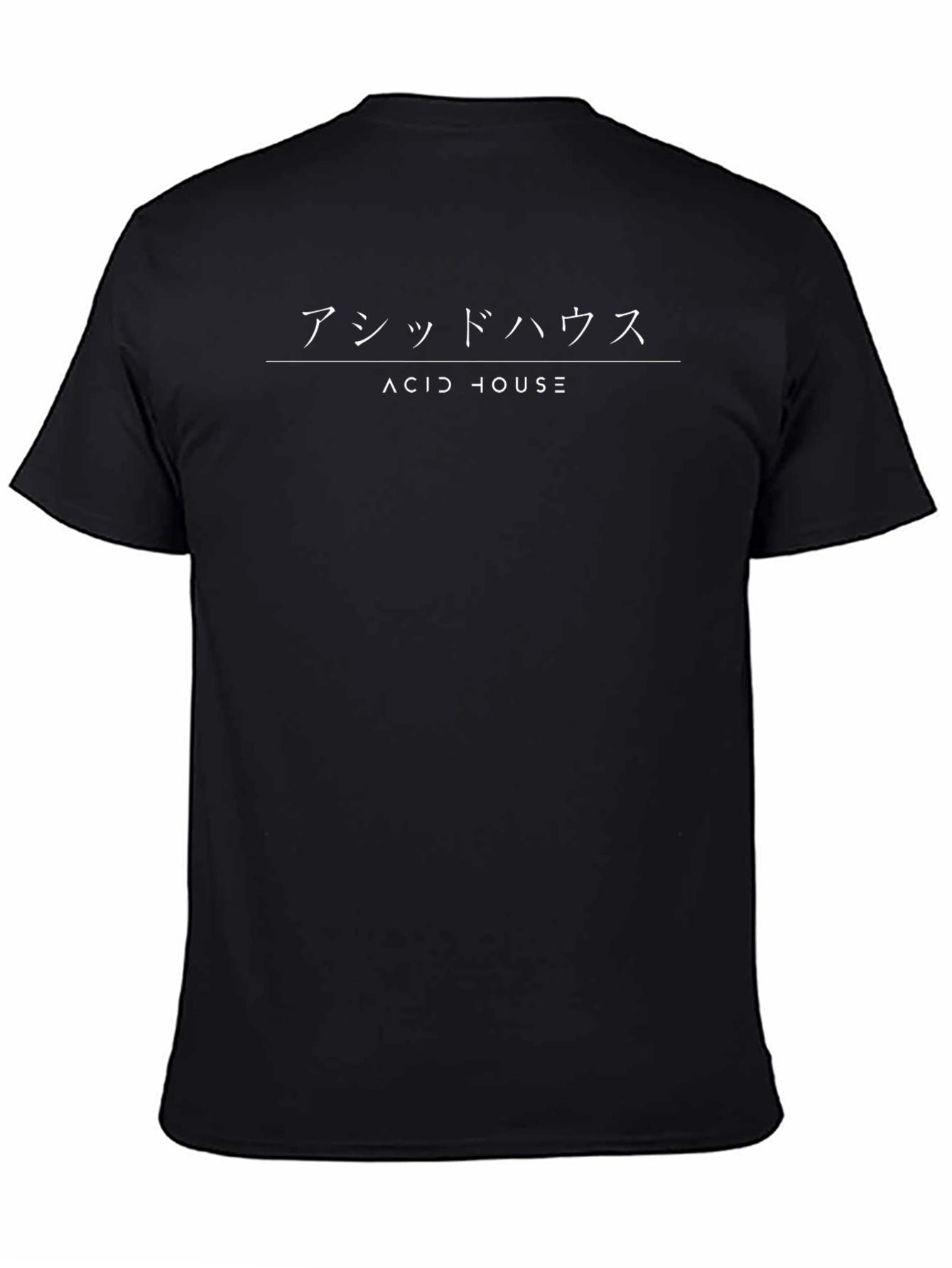 Acid House Graphic Tee - Stylish Black T-Shirt