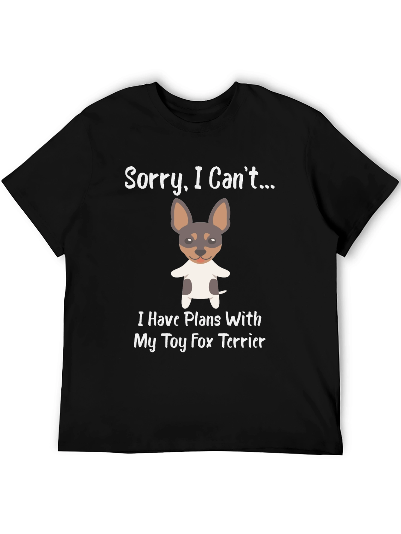 Toy Fox Terrier Plans Graphic Tee