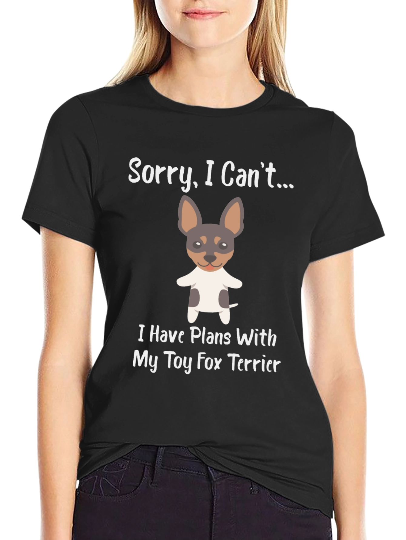 Toy Fox Terrier Plans Graphic Tee