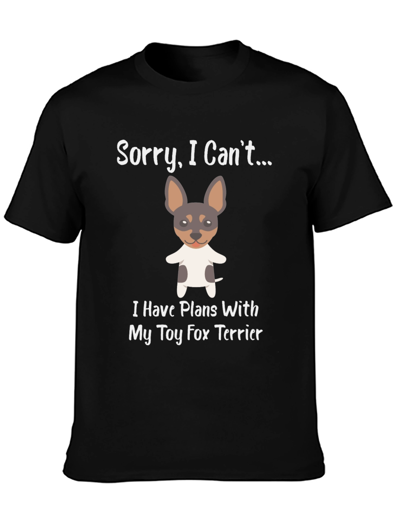 Toy Fox Terrier Plans Graphic Tee