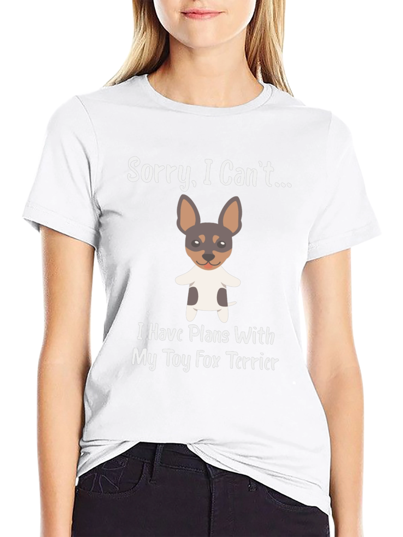 Toy Fox Terrier Plans Graphic Tee