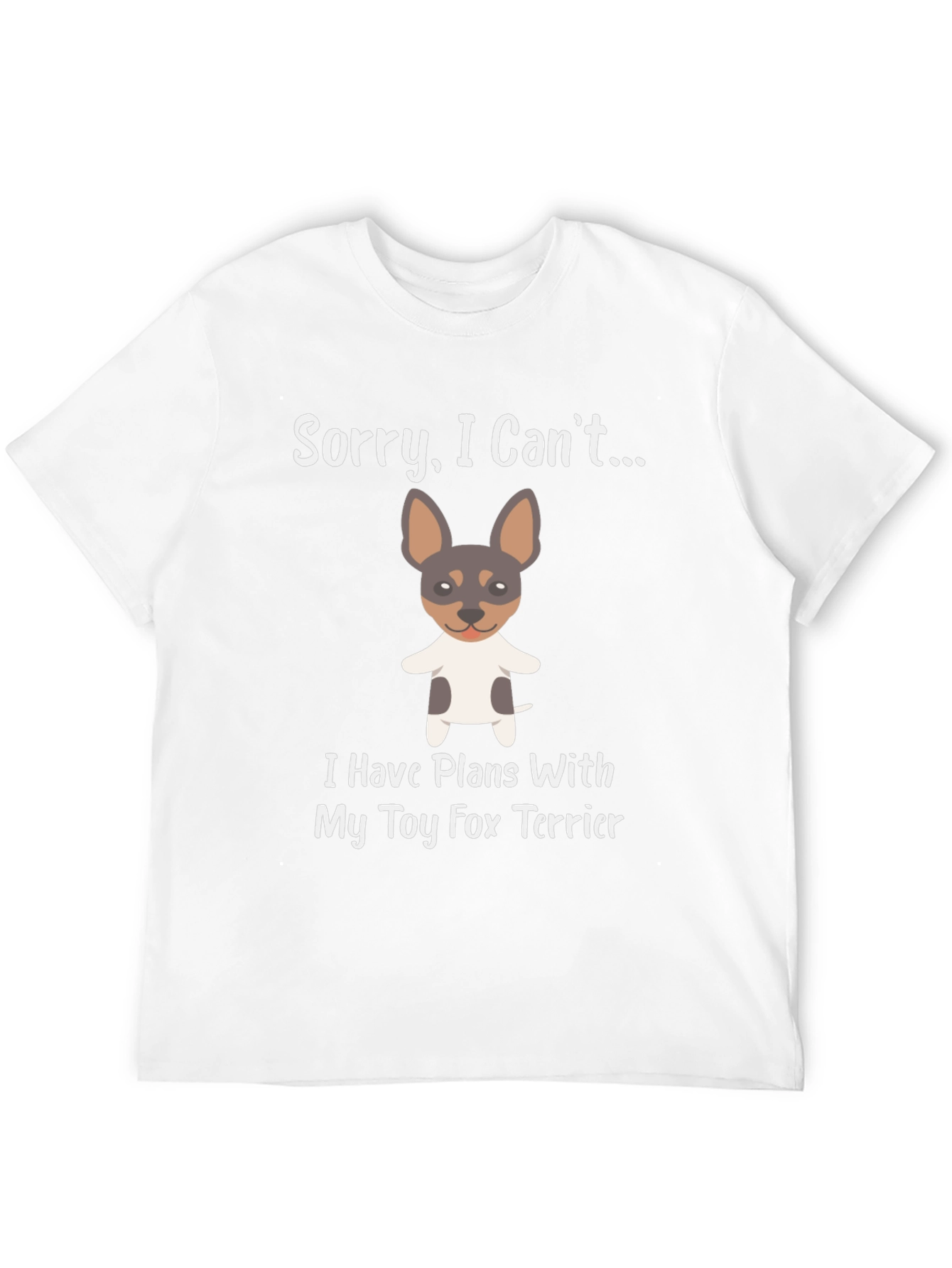 Toy Fox Terrier Plans Graphic Tee