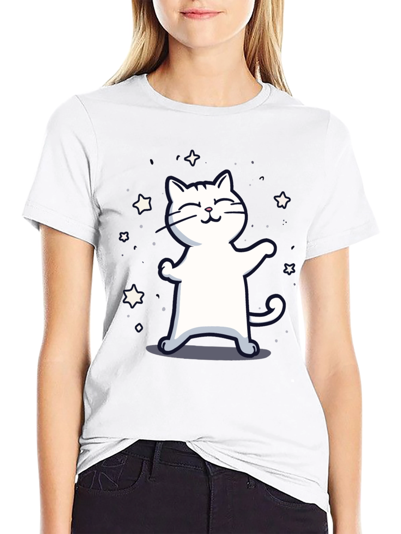 Dancing Cat T-Shirt - Cute & Comfy