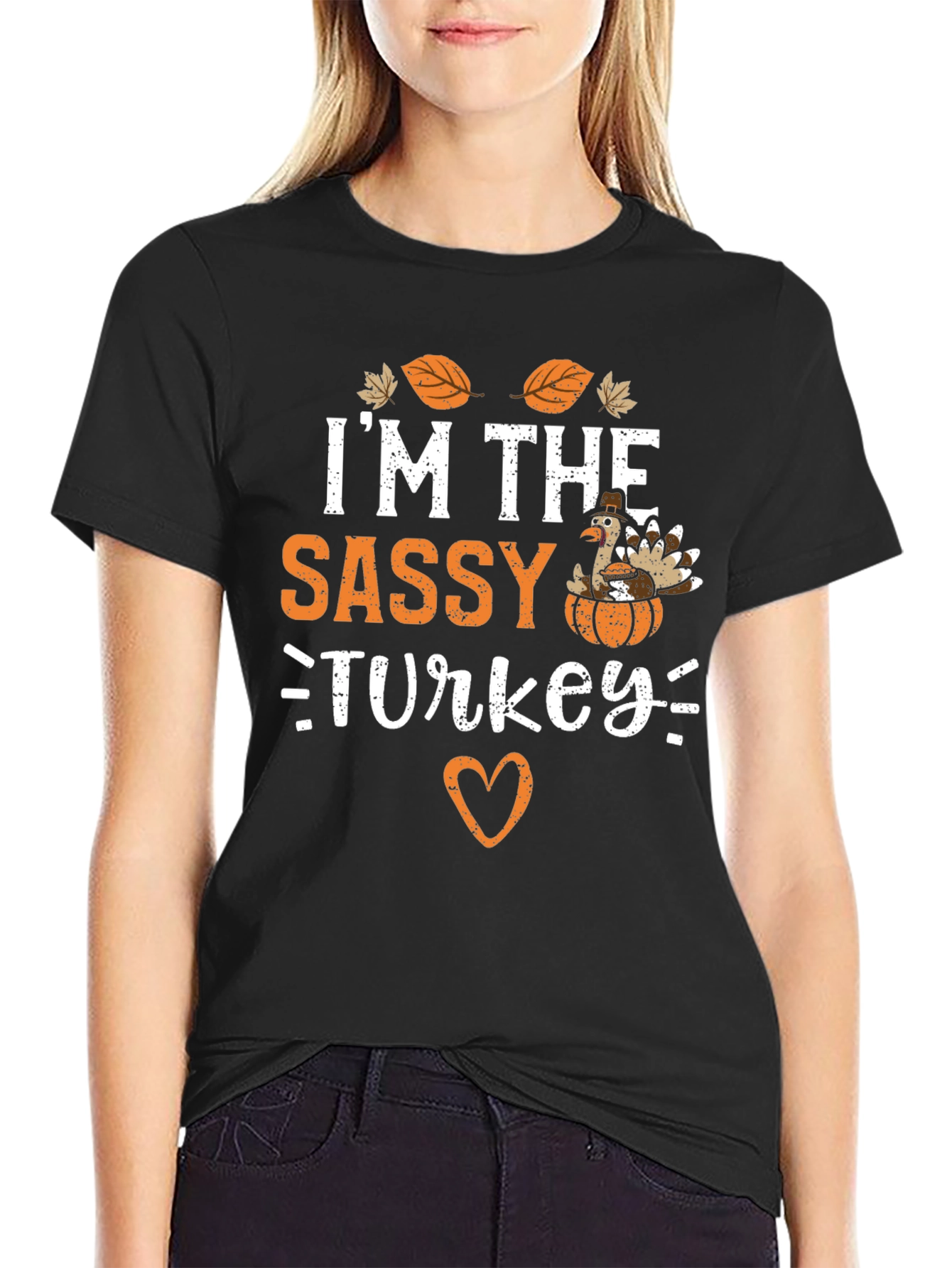 Sassy Turkey Thanksgiving T-Shirt