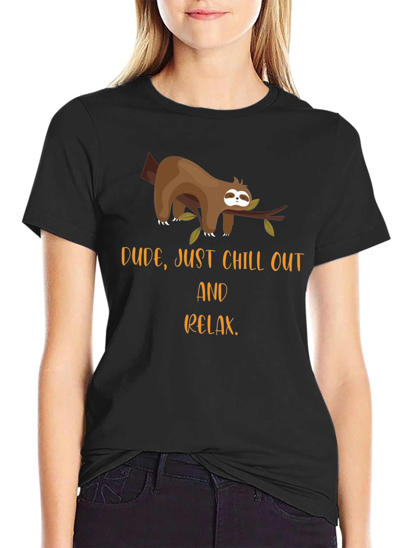 Chill Out Sloth T-Shirt - Relax & Unwind