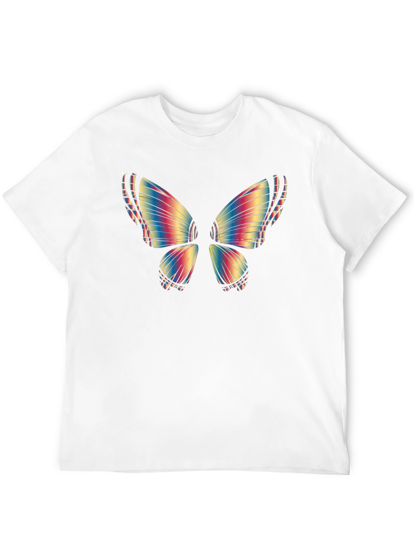 Rainbow Butterfly Graphic Tee