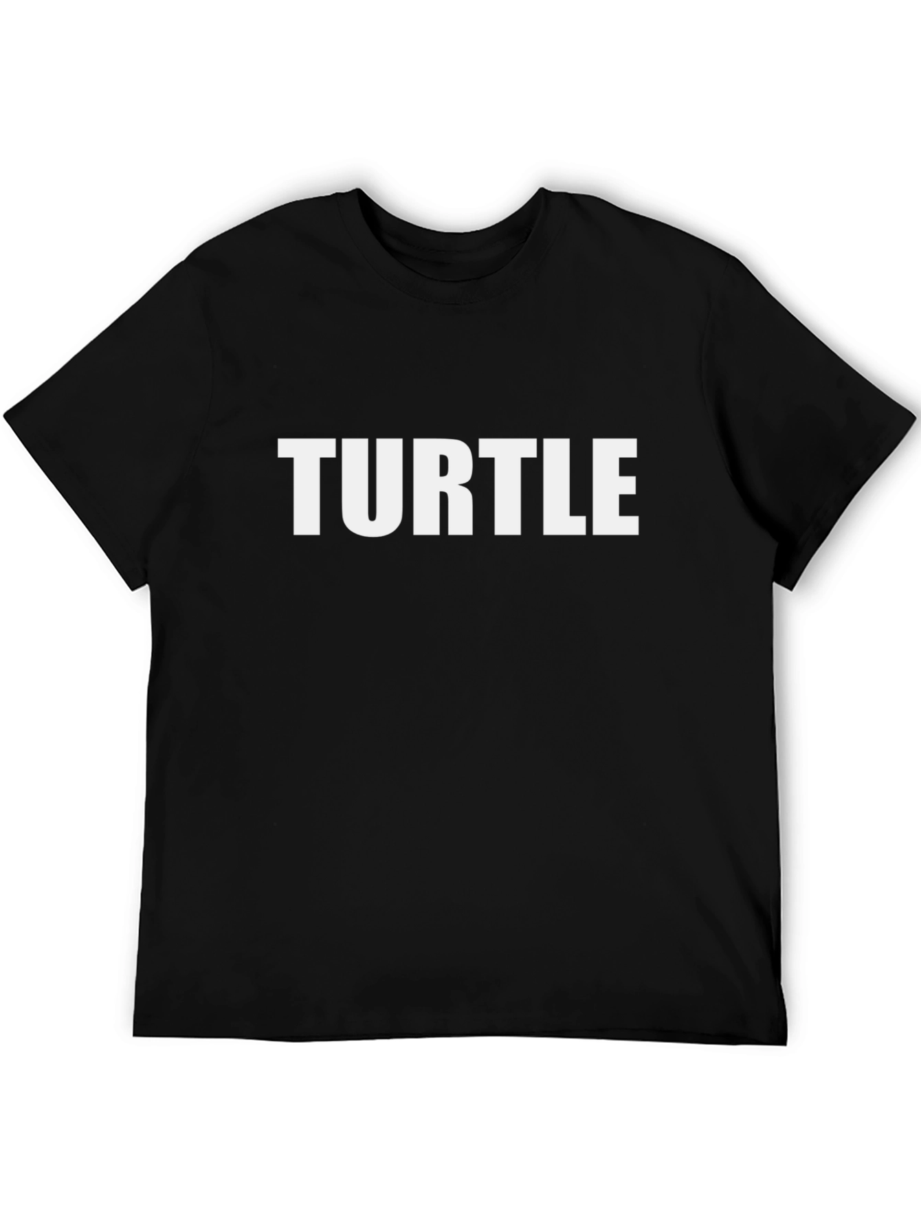 Turtle T-Shirt - Simple & Stylish Black Tee