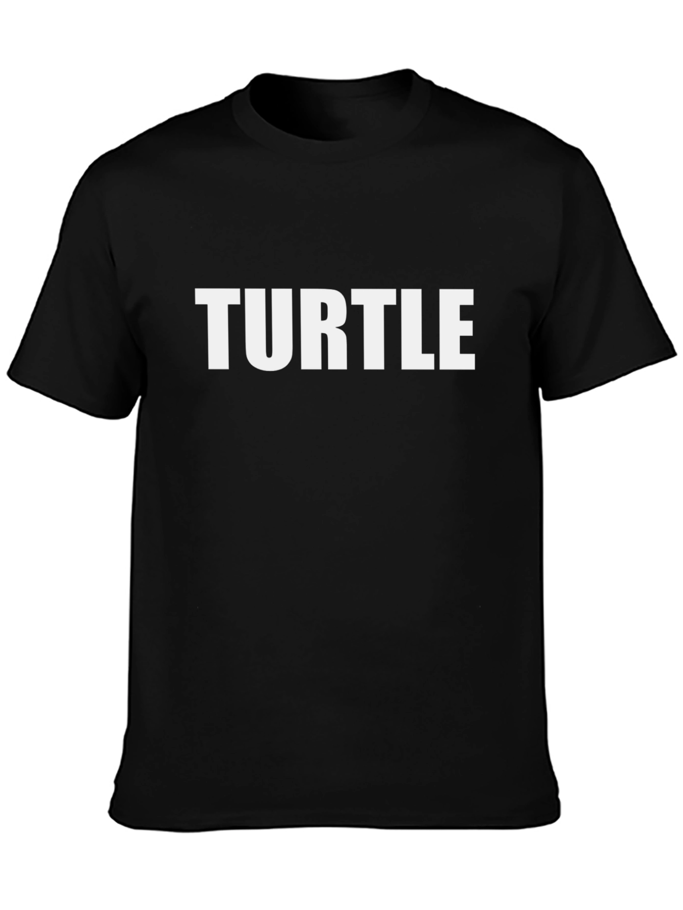 Turtle T-Shirt - Simple & Stylish Black Tee