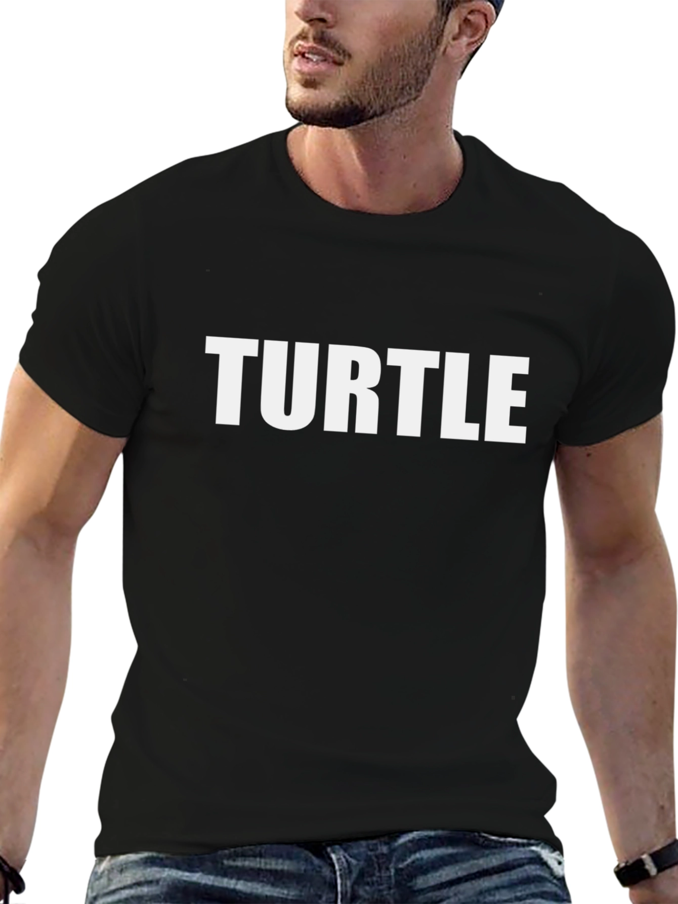 Turtle T-Shirt - Simple & Stylish Black Tee