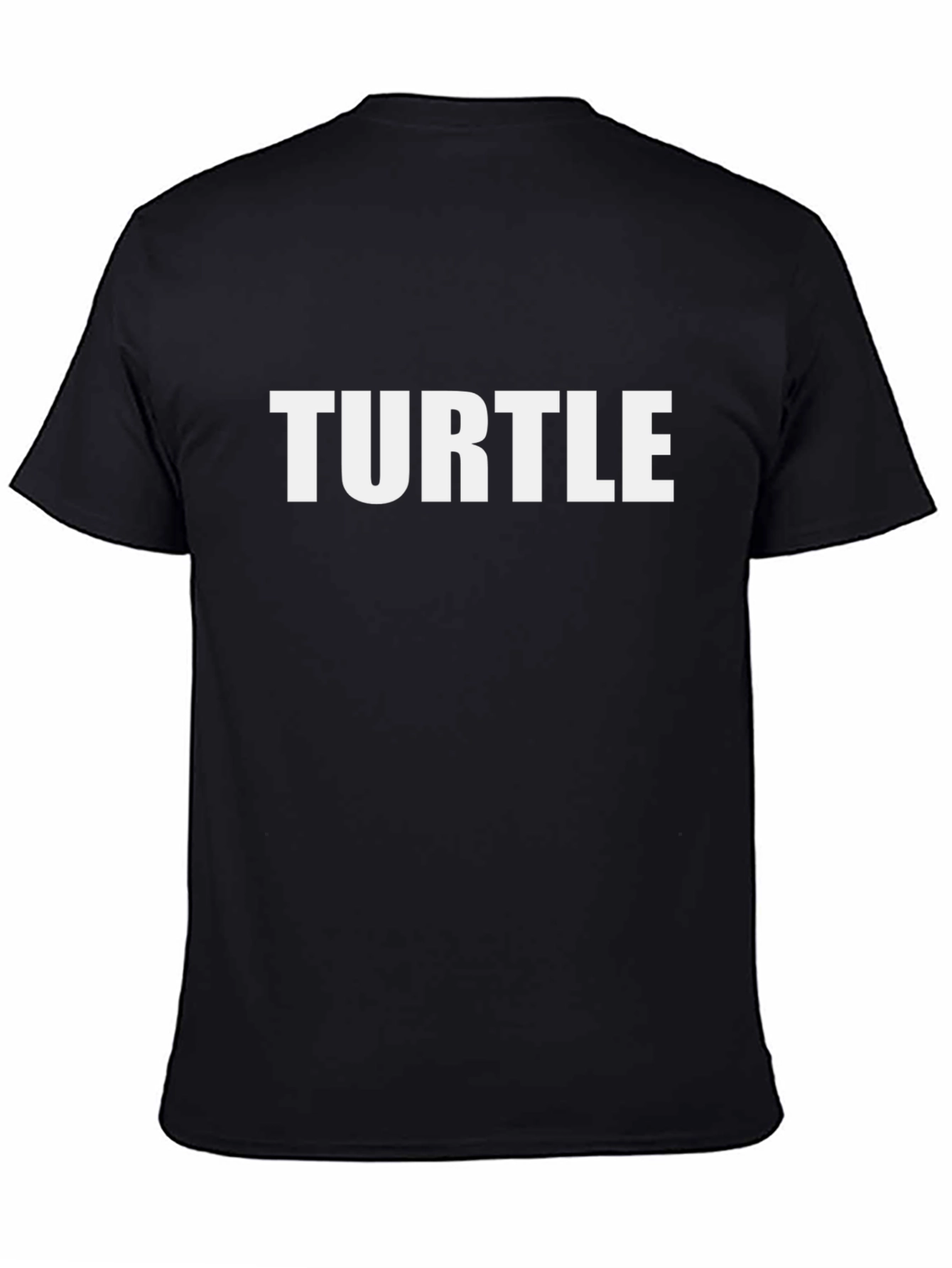 Turtle T-Shirt - Simple & Stylish Black Tee