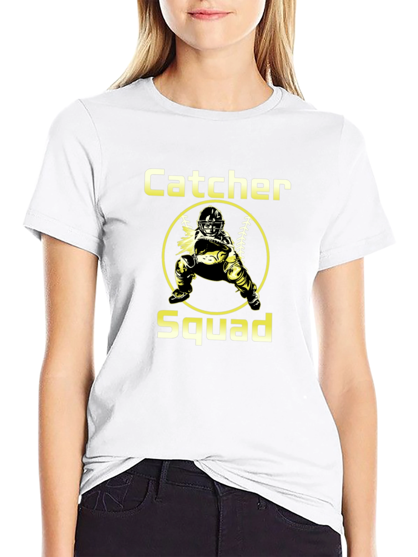 Catcher Squad Baseball Graphic Tee