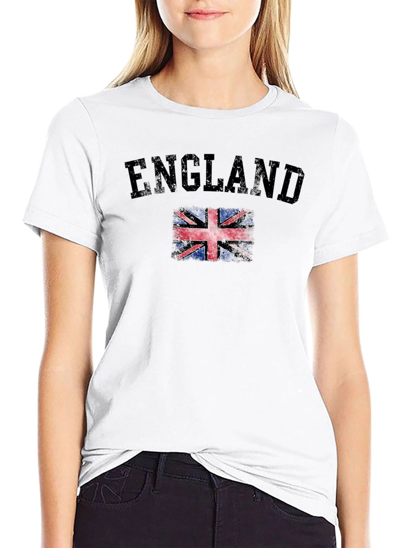 England Flag Graphic T-Shirt