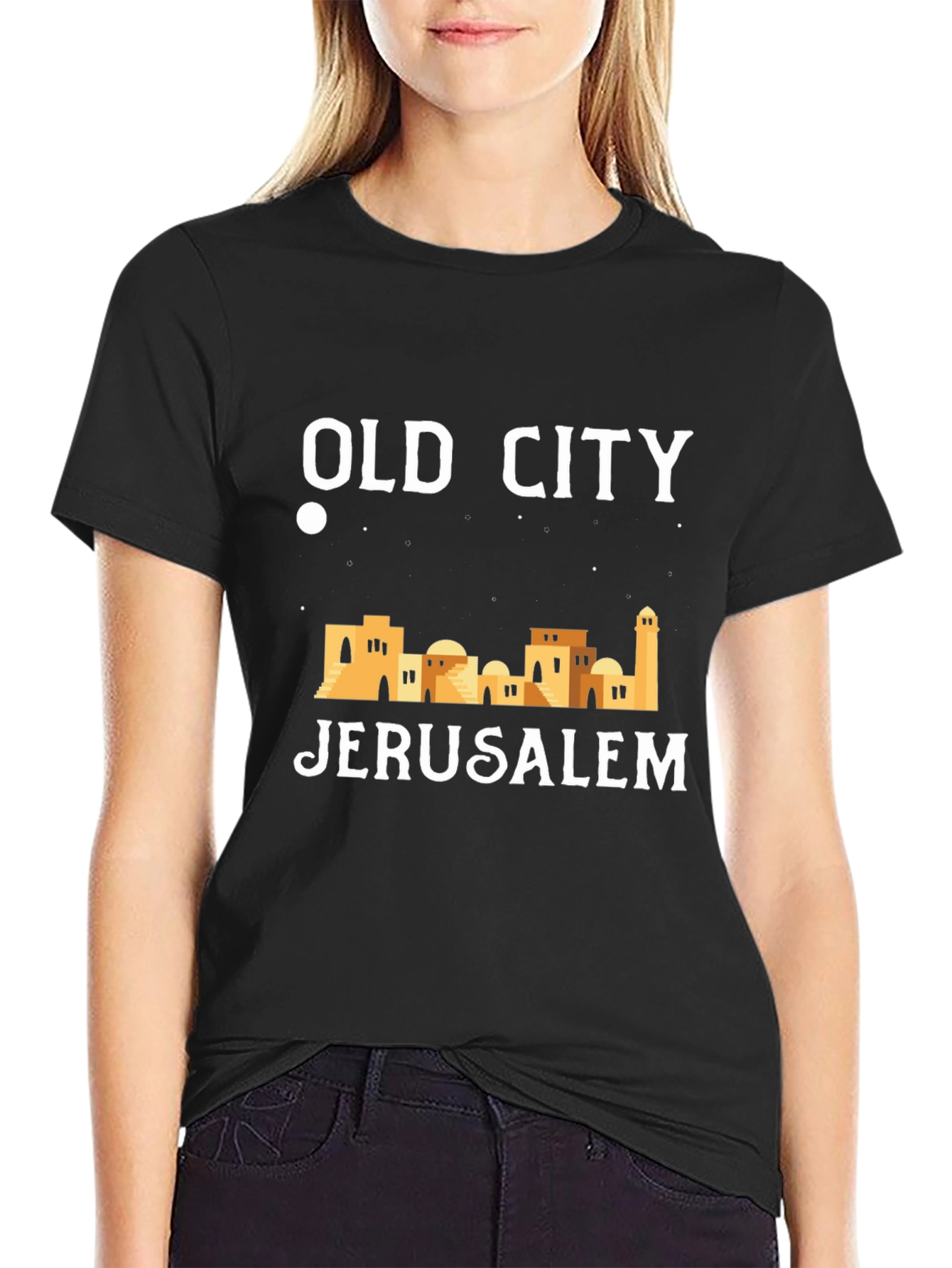 Old City Jerusalem Graphic T-Shirt