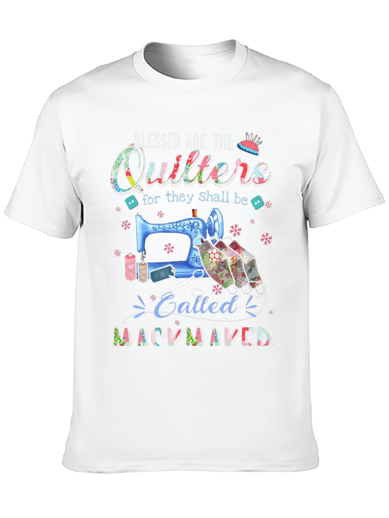 Blessed Quilters T-Shirt for Craft Lovers