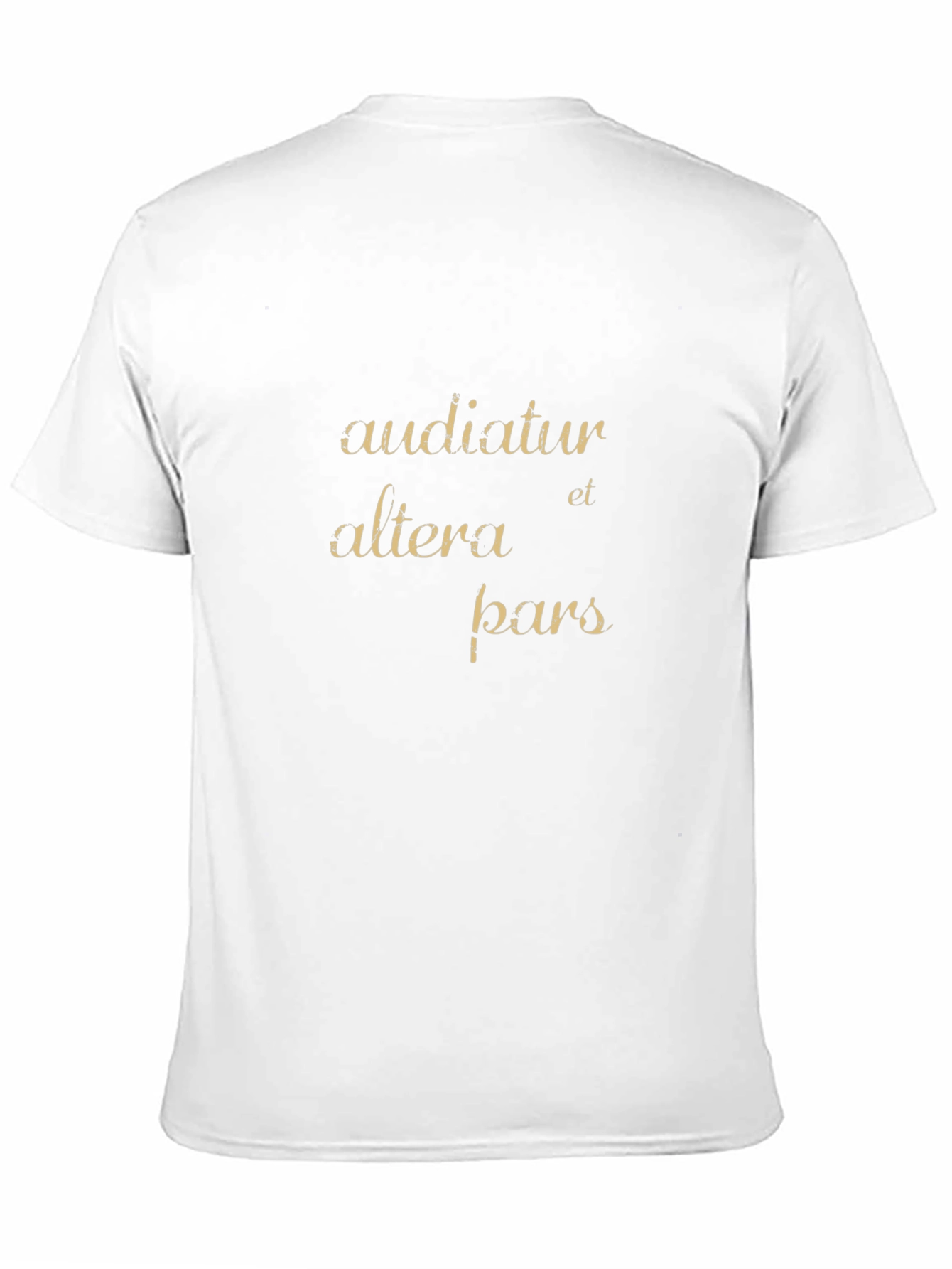 Audiatur Et Altera Pars Black T-Shirt