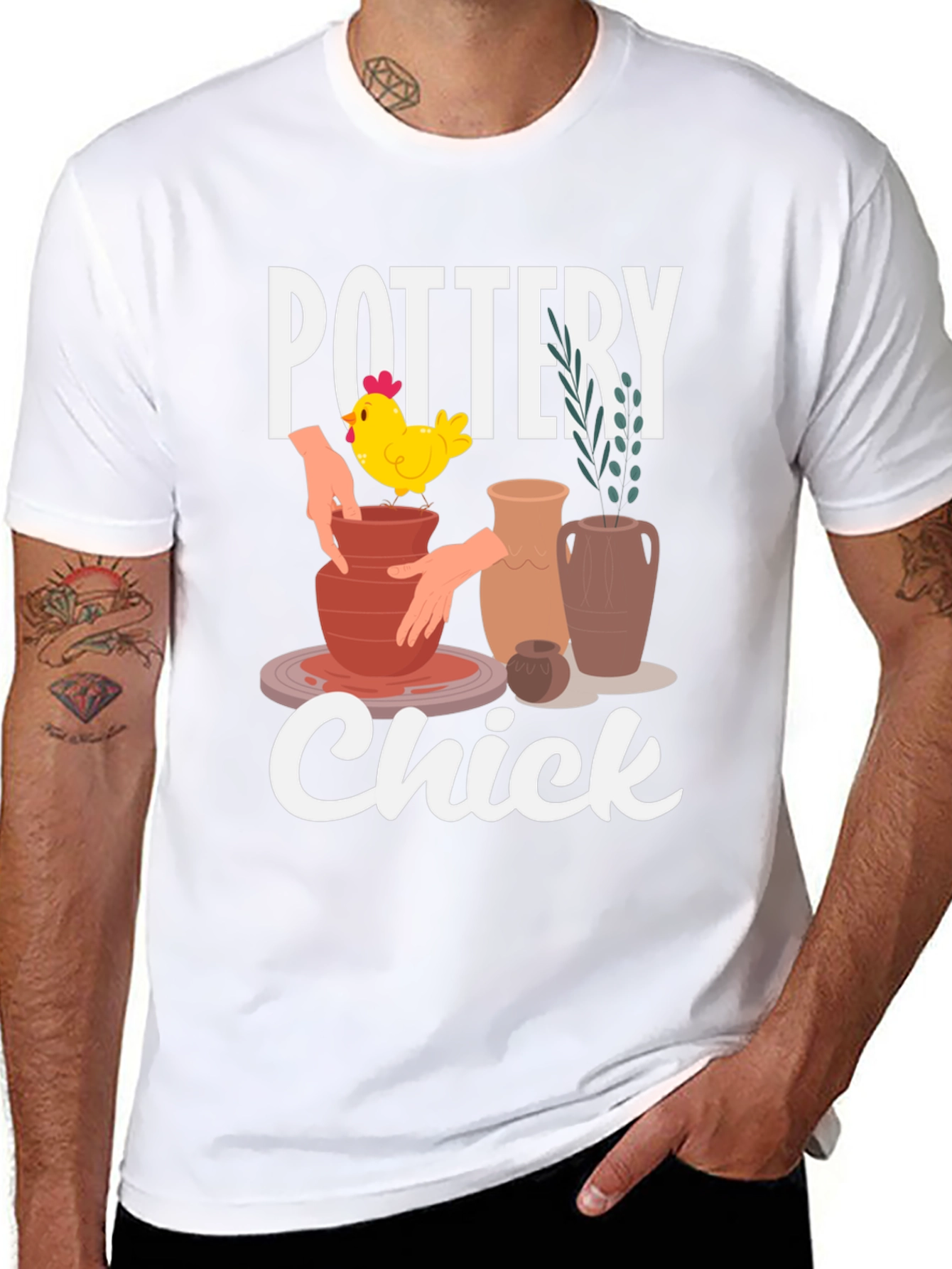 Pottery Chick T-Shirt - Unique Graphic Tee