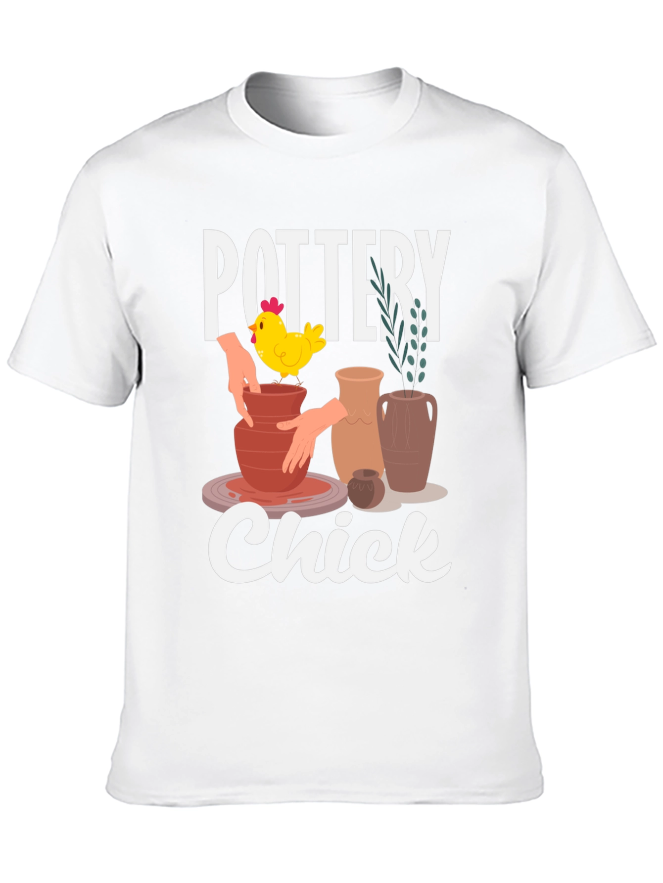 Pottery Chick T-Shirt - Unique Graphic Tee